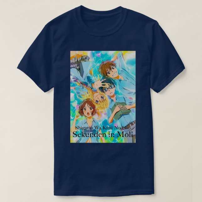 T-shirt Votre Mensonge En Avril (2) (Design devant)