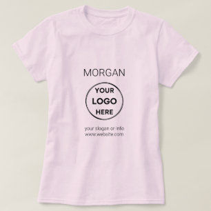 T-shirt Votre nom de logo   Employé du personnel d'entrepr