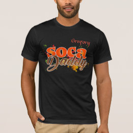 T-shirt (Votre Nom) Soca Daddy