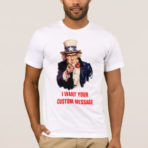T-shirt Votre Oncle Sam fait sur commande