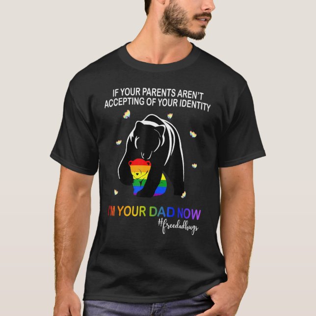T-shirt Votre Parent Accepte Mon Père Lgbt Maintenant Lgbt (Devant)