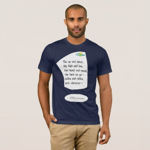 T-shirt Votre personnage - Lettres noires