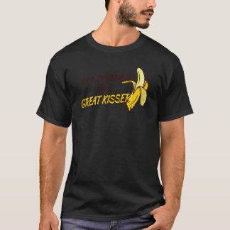 T-shirt Votre petite amie est une grande embrasseuse