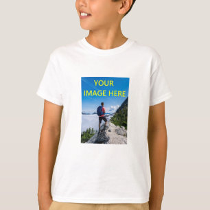 T-shirt Votre Photo Personnalisée, Votre Image Ici Chemise