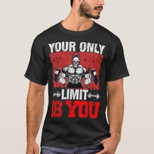 T-shirt Votre Seule Limite Est Votre Gymnase Drôle Et Fitn