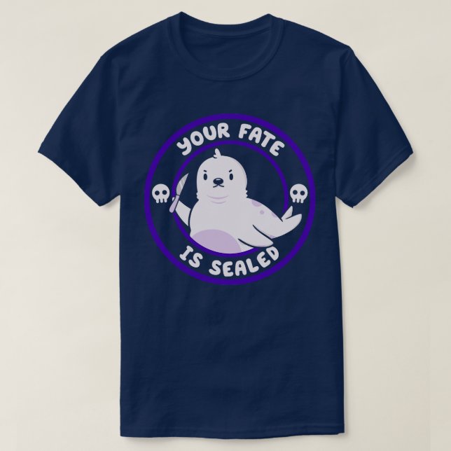 T-shirt Votre sort est scellé par Tobe Fonseca (Design devant)