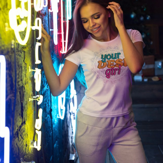 T-shirt Votre Swag fille Desi (Créateur téléchargé)