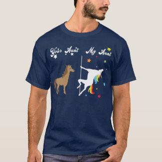 T-shirt Votre Tante Ma Tante Unicorn