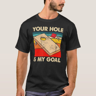 T-shirt Votre Trou Est Mon But Cornouailles Bean Bag Vinta
