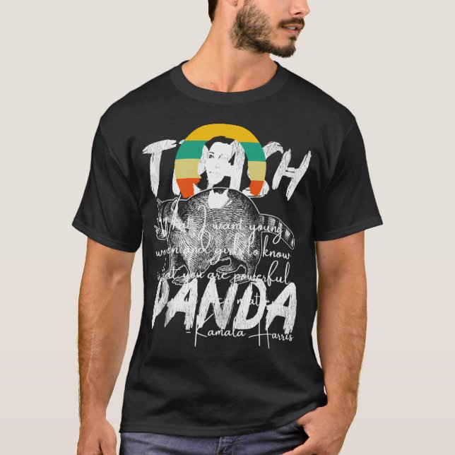 T-shirt Votre Voix Compte Madame Vp Harris Retro Inaugurat (Devant)