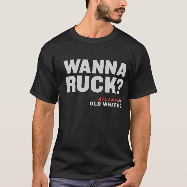 T-shirt Voulez à la mêlée ? pour les chemises foncées (Devant)