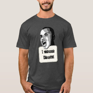 T-shirt Voulez danser le texte fait sur commande drôle