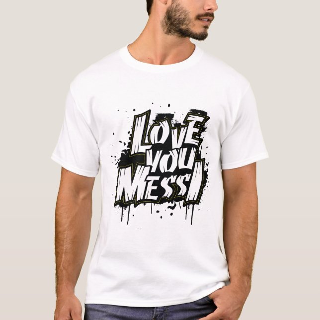 T-SHIRT VOUS AIMEZ MESSI (Devant)