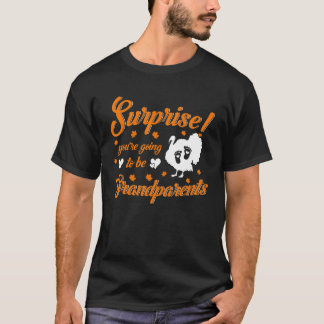 T-shirt Vous allez être grands-parents Annonce de grossess