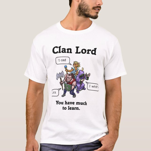T-shirt Vous avez beaucoup pour apprendre - la chemise (Devant)