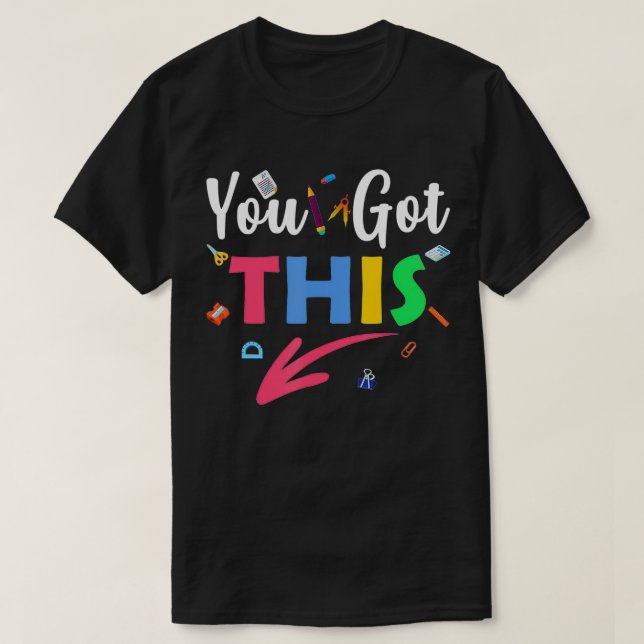 T-shirt Vous Avez Ce Test D'État Enseignant Cute Enseignan (Design devant)