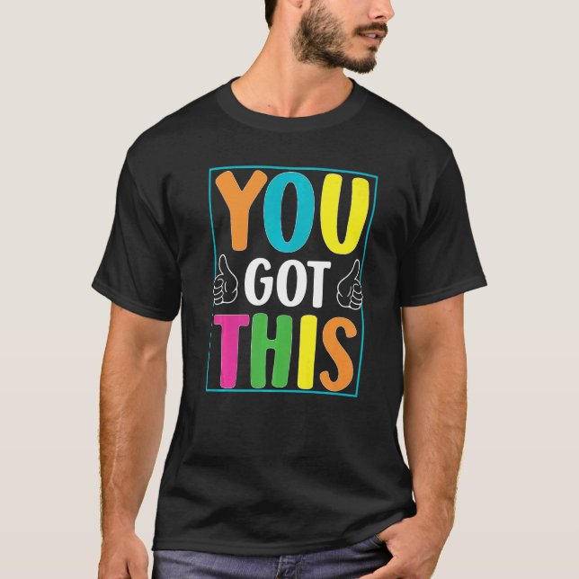 T-shirt Vous Avez Ce Test D'Examen Étudiants De Jour Ensei (Devant)