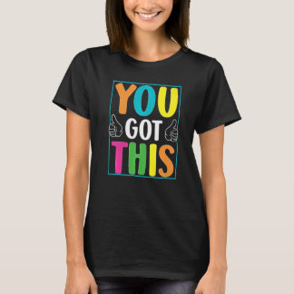 T-shirt Vous Avez Ce Test D'Examen Étudiants De Jour Ensei
