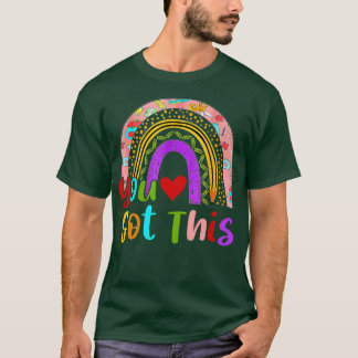 T-shirt Vous Avez Cet Enseignant De Motivation De Jour De