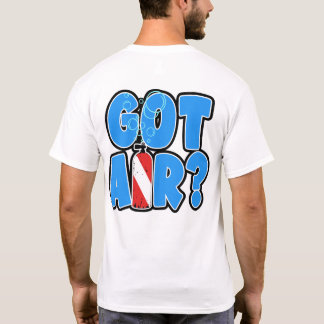 T-shirt Vous avez de l'air? Réservoir de plongée en scapha