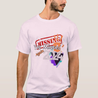 T-shirt Vous avez encore disparu-2024