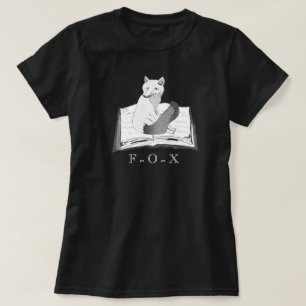 T-shirt Vous avez Mail / Fox and Sons Books T B&W