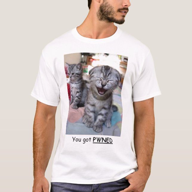 T-shirt Vous avez obtenu Pwned (Devant)