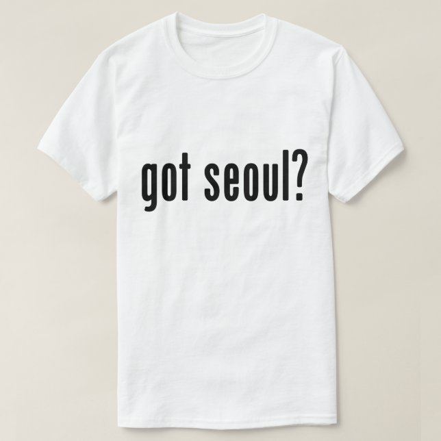 T-shirt vous avez séoul ? (Design devant)