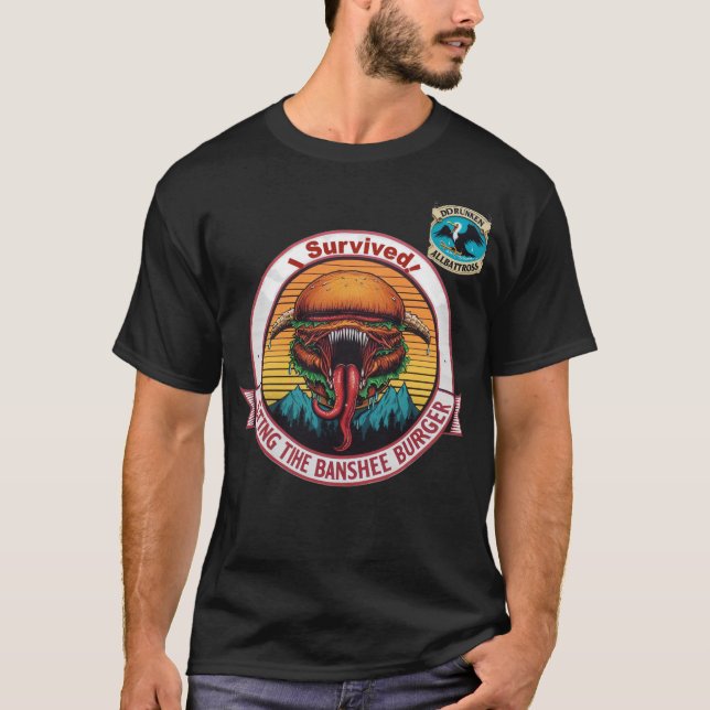 T-shirt Vous avez survécu au BansheeBurger ! (Devant)