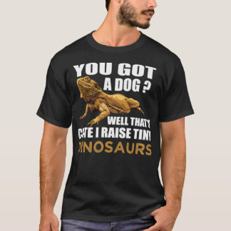 T-shirt Vous avez un chien bien c'est mignon je lève minus