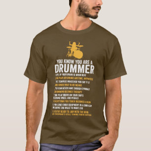 T-shirt Vous Avez Un Drummer Si Drôle Drum Lover Cadeau Dr