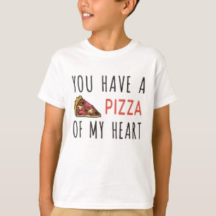 T-shirt Vous avez une pizza de mon coeur