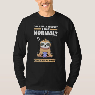 T-shirt Vous avez vraiment pensé que j'étais un animal Slo