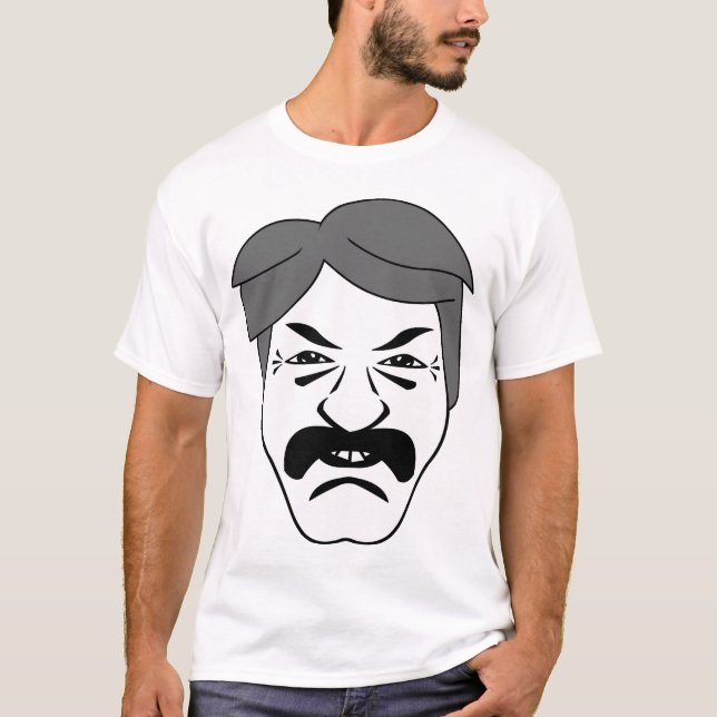 T-SHIRT VOUS BRUN GRISÂTRE RATÉ SON COUP. I BACKTRACED IL (Devant)