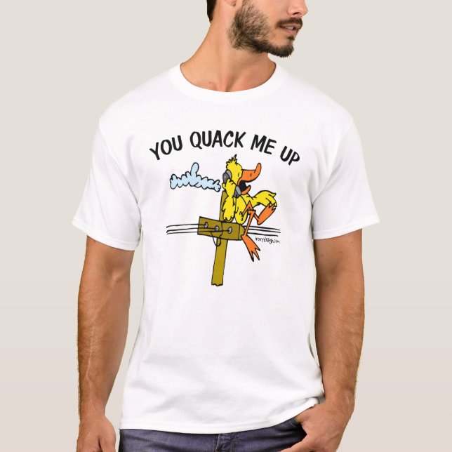 T-shirt Vous charlatan je (Devant)