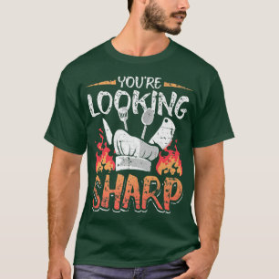 T-shirt Vous Cherchez Sharp Funny Cuisine culinaire Idée G