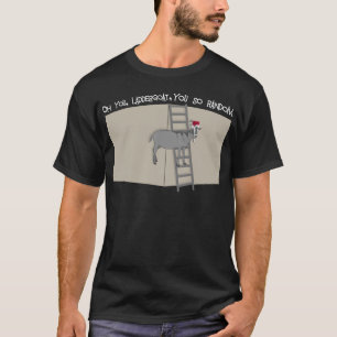 T-shirt Vous, Chèvre d'échelle, Vous êtes si Random Santa 