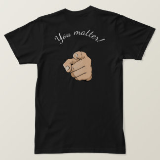t-shirt "vous comptez"