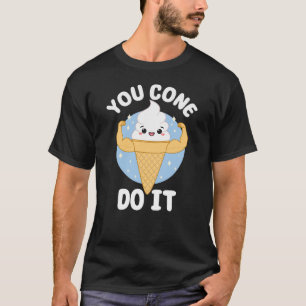 T-shirt Vous Cone Le Faire Cute Kawaii Pun Alimentaire