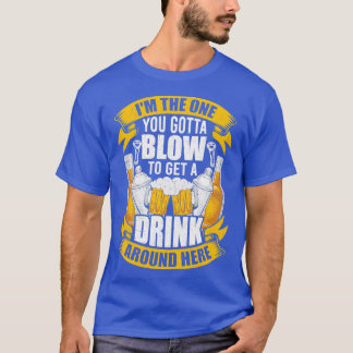 T-shirt Vous Devez Blow Bartending Bartender