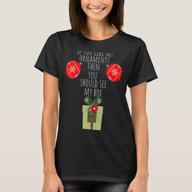 T-shirt Vous Devriez Voir Ma Boîte Naughty Dirty Adulte Hu (Devant)