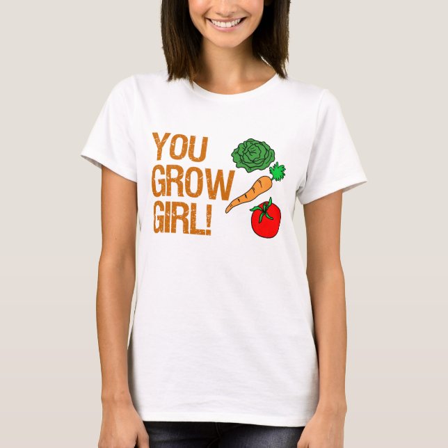 T-shirt Vous élevez la fille (Devant)