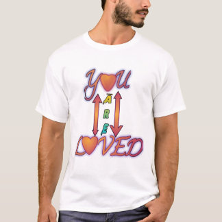 T-shirt Vous êtes aimés basiques