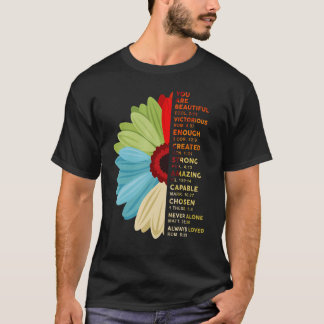 T-shirt Vous Êtes Beau Victorieux Assez Fleur De Faisée C