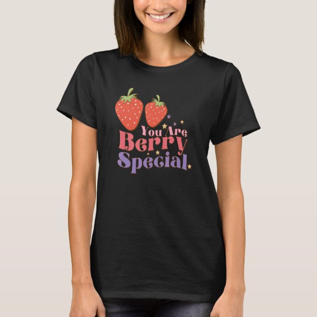 T-shirt Vous êtes Berry Special Cute Fall Pun doux féminin (Devant)