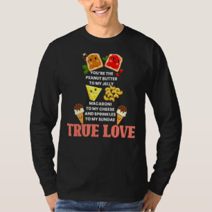 T-shirt Vous Êtes Beurre D'Arachide À Mon Graphique Alimen
