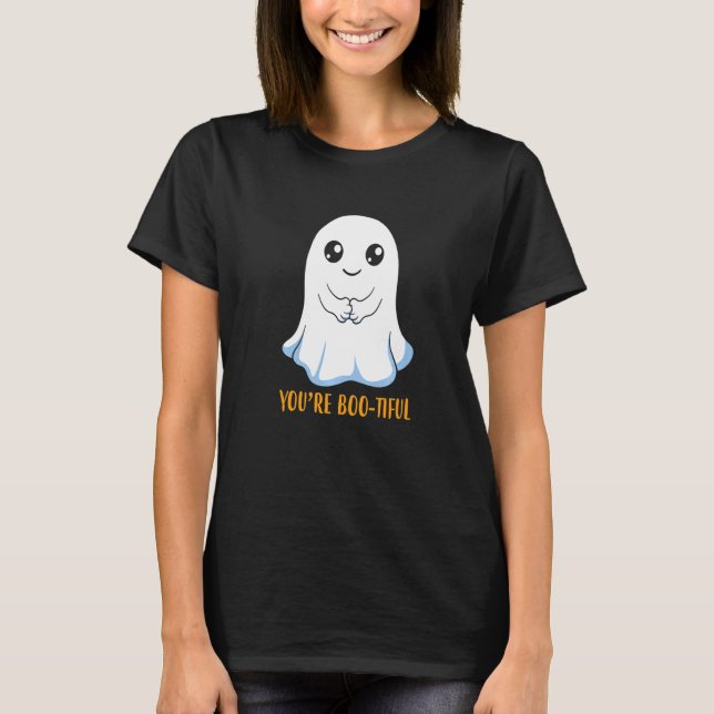 T-shirt Vous êtes Boo Tiful Ghost Éffrayant Scary Trick or (Devant)
