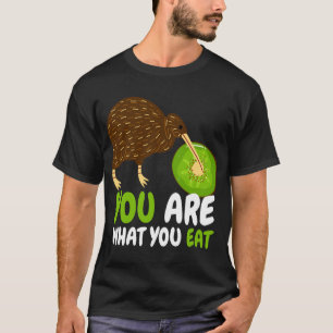 T-shirt Vous Êtes Ce Que Vous Mangez I Kiwi Oiseaux Fruits
