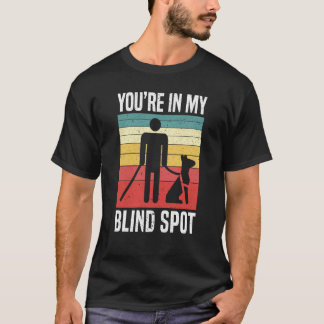 T-shirt Vous êtes dans mon angle mort Sensibilisation aux