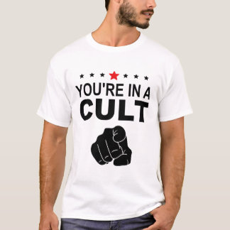 T-shirt Vous êtes dans un signe de culte